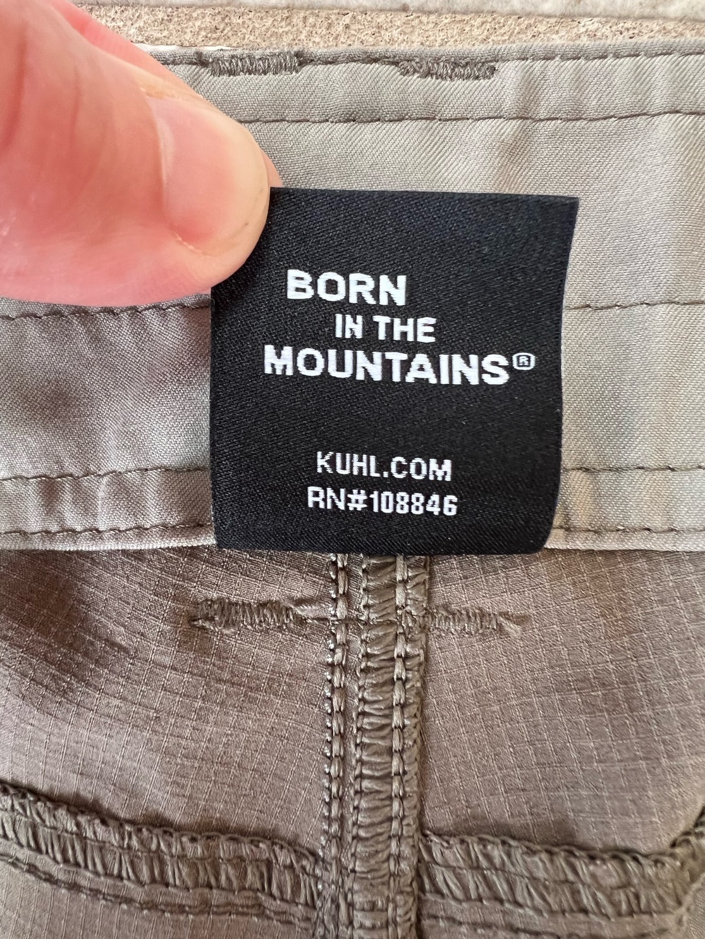 KÜHL SILENCR Technical Performance Lightweight Hiking Full Pant Khaki, 36x32 - Picture 10 of 15